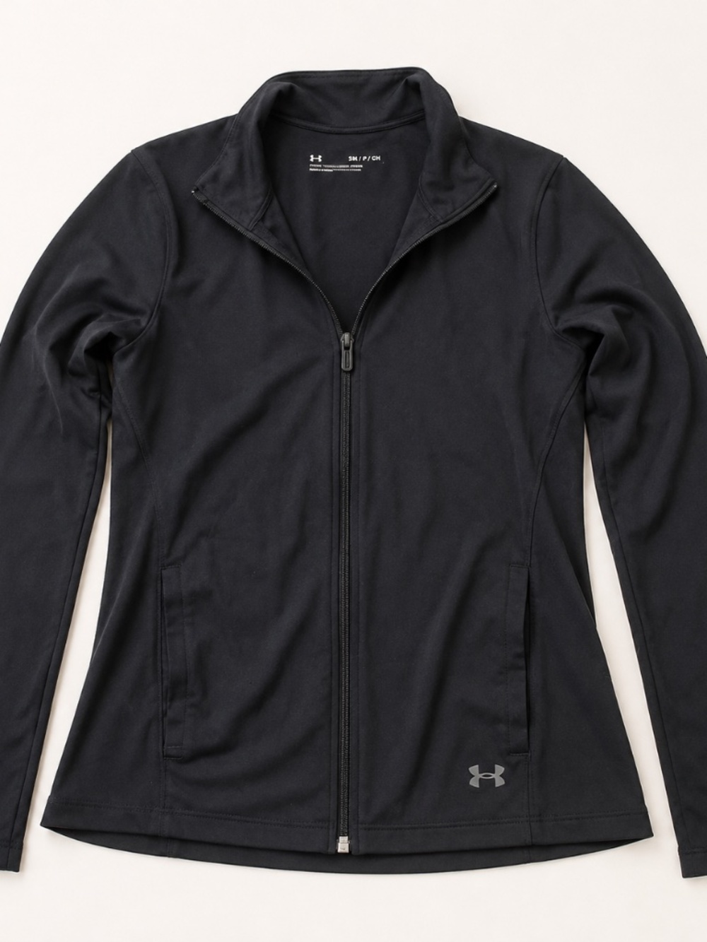 Under Armour Women’s Black Fitted Zip Jacket XS